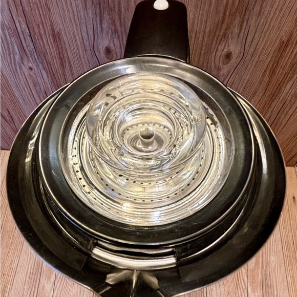 Vintage Corning Ware Cornflower Blue 10-Cup Coffee Percolator - Picture 13 of 16